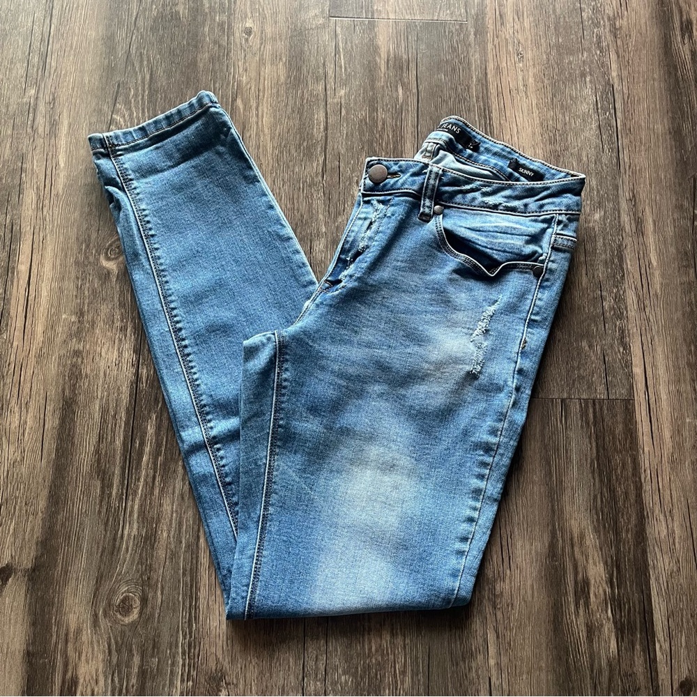 Max Jeans Women’s Blue Denim Skinny Jeans Sz 6